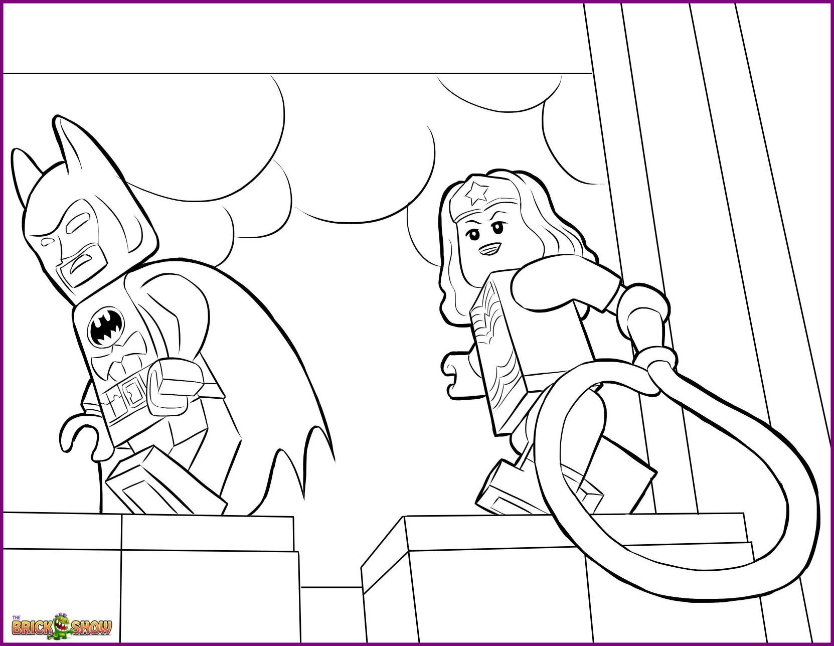 1663x1288 Inspiring The Lego Movie Coloring Page Batman And Wonder Woman