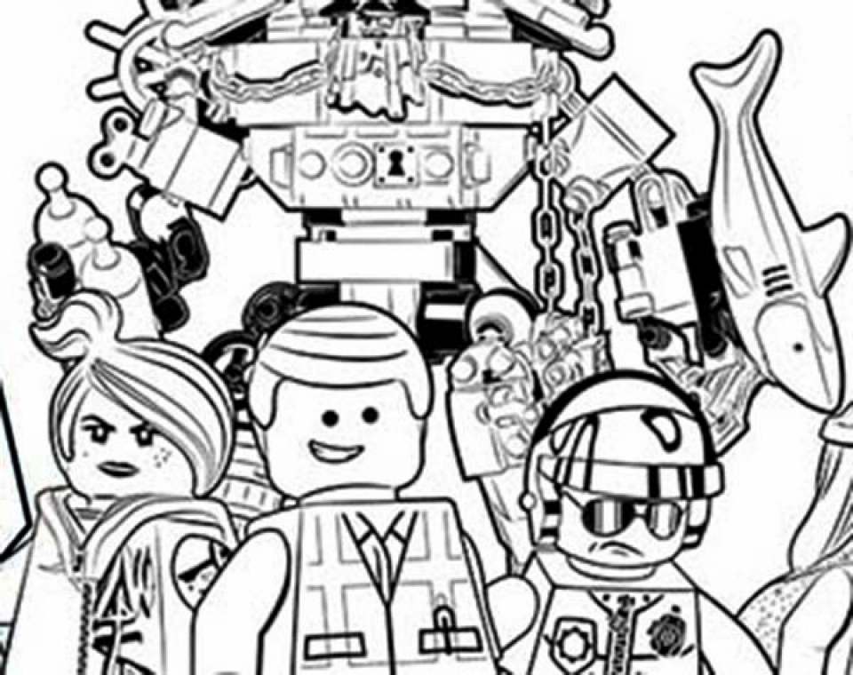 960x760 Get This Free The Lego Movie Coloring Pages To Print !