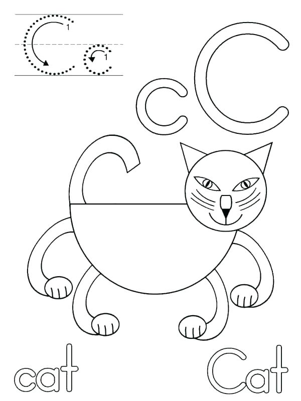 600x800 Letter C Coloring Page Letter C Coloring Page Car Coloring X