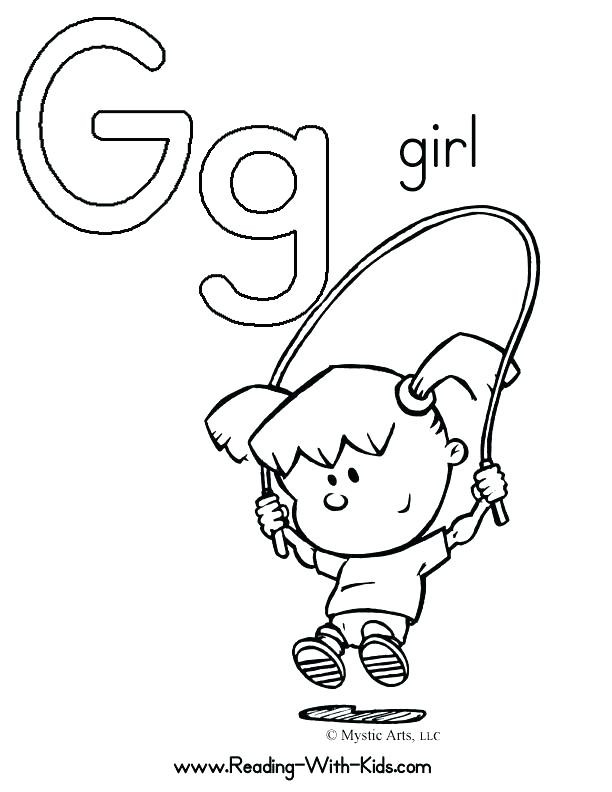 612x792 Letter G Coloring Pages Preschool Beautiful Letter I Coloring