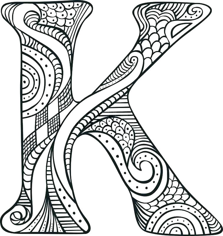 757x800 Letter K Coloring Pages Letter K Coloring Pages Letter K Coloring
