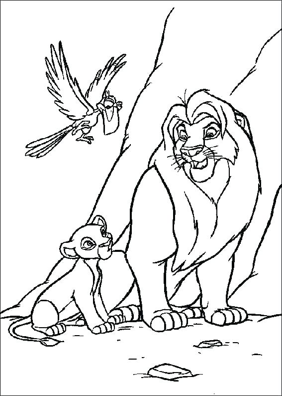 567x794 The Lion King Coloring Beautiful Of Lion King Coloring Pages
