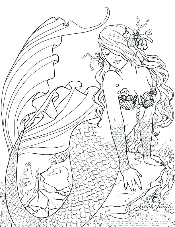 615x795 Little Mermaid Coloring Pages The Little Mermaid Coloring Pages