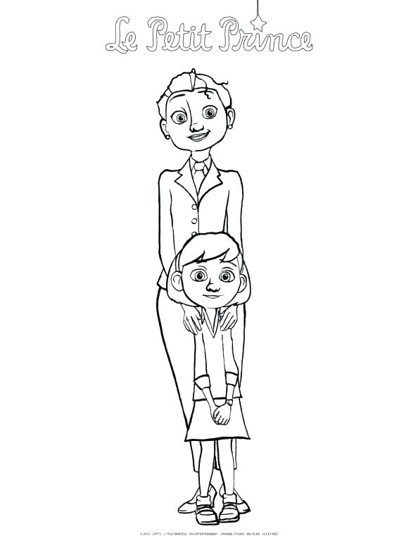 594x768 Prince Coloring Pages Little Prince Coloring Pages