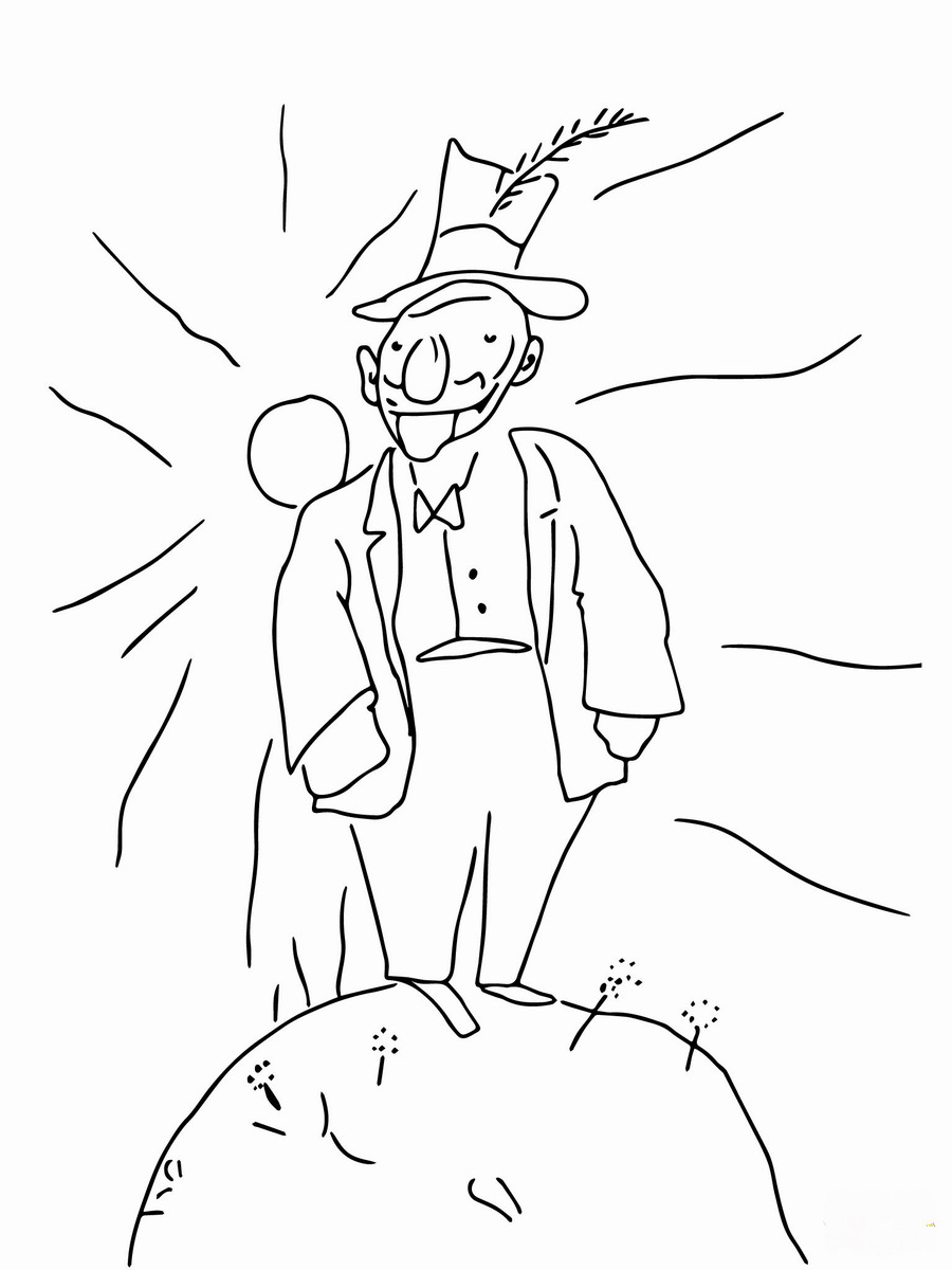 900x1200 The Little Prince Coloring Pages