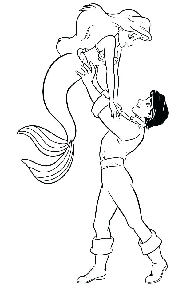 618x940 Prince Eric Coloring Pages