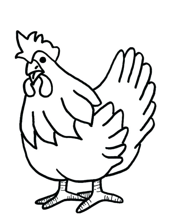 The Little Red Hen Coloring Pages at GetDrawings | Free download