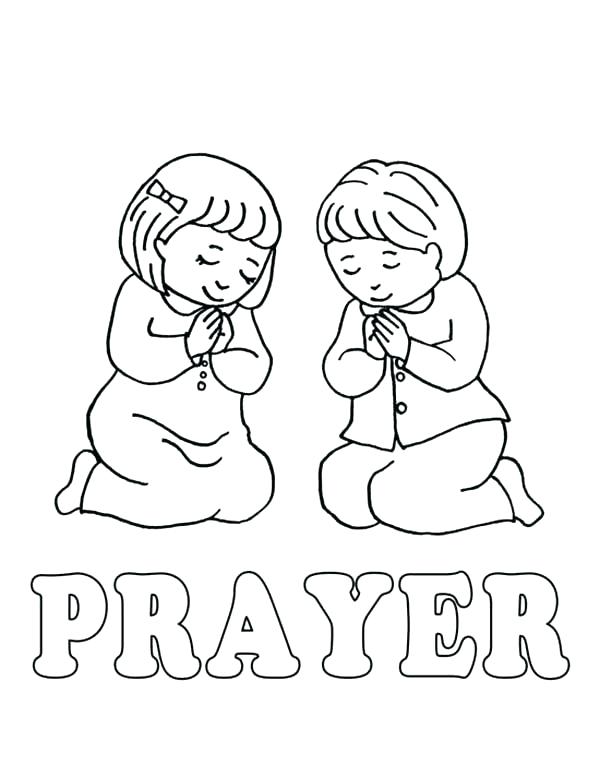 600x777 Prayer Coloring Pages Free Lords Prayer Coloring Pages