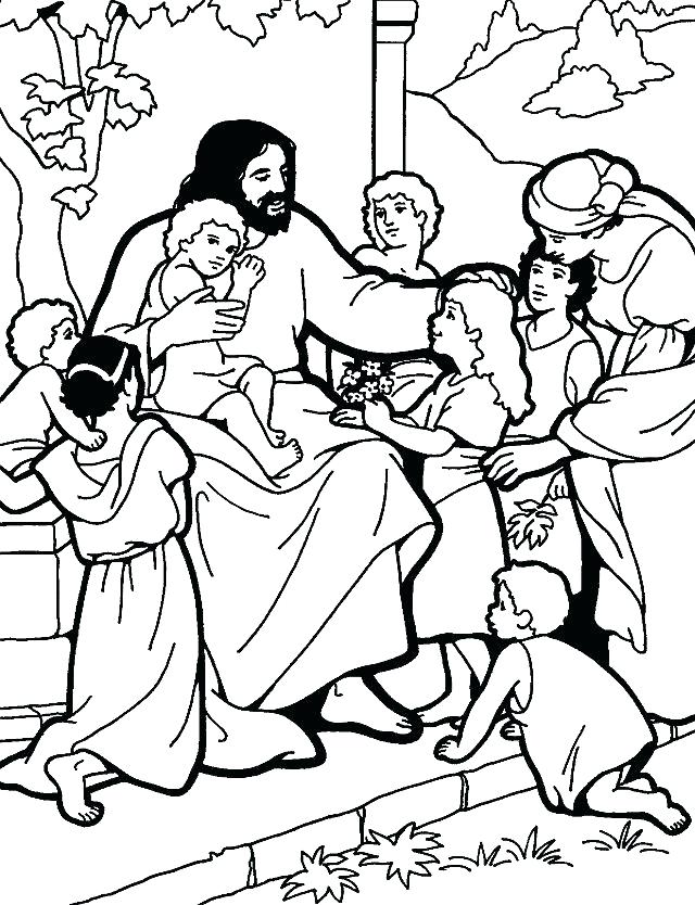 640x834 The Lords Prayer Coloring Pages Icontent