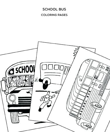 375x450 School Bus Coloring Pages School Bus Coloring Pages Magic School