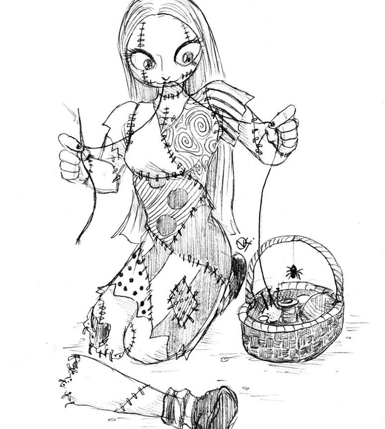 775x864 Nightmare Before Christmas Jack Coloring Pages To Download