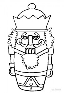 206x300 Printable Nutcracker Coloring Pages For Kids
