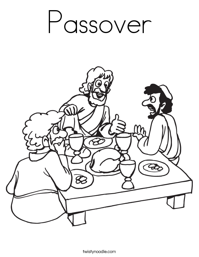 685x886 Passover Coloring Pages