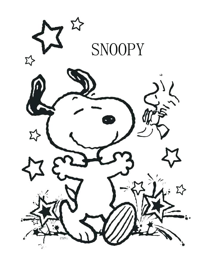 678x877 Snoopy Coloring Pages