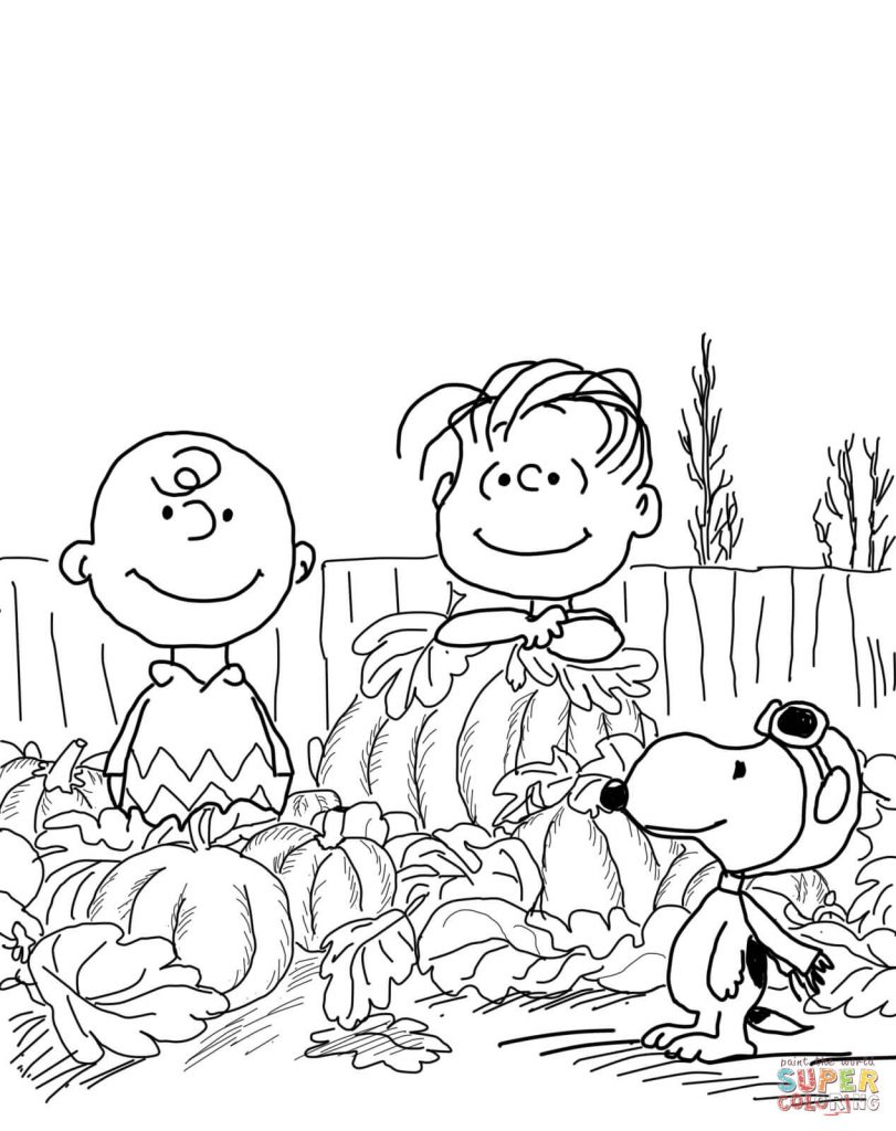 811x1024 Charlie Brown Coloring Pages