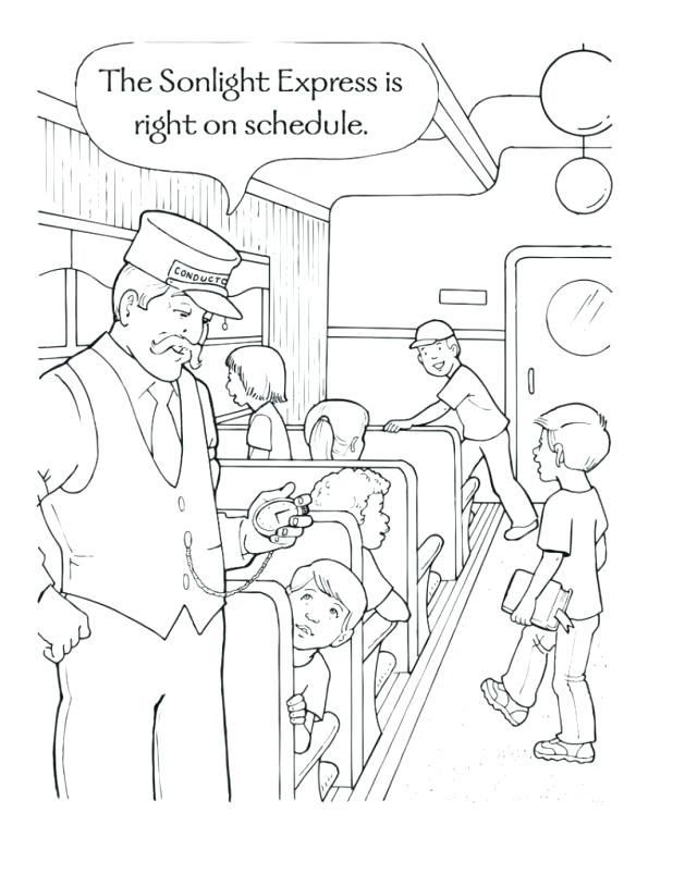 618x803 Polar Express Coloring Pages The Polar Express Coloring Pages