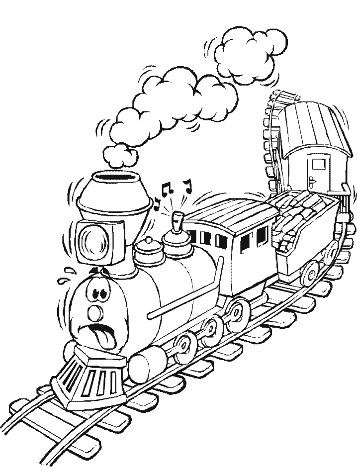 718x957 Polar Express Train Coloring Pages Custom Trains Transportation