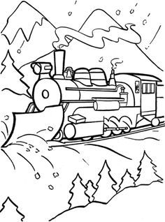 236x318 Polar Express Train Coloring Page Polar Express Day