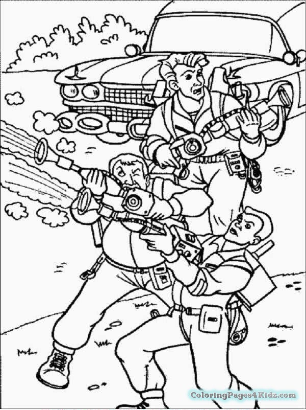 600x802 Ghostbusters Coloring Book