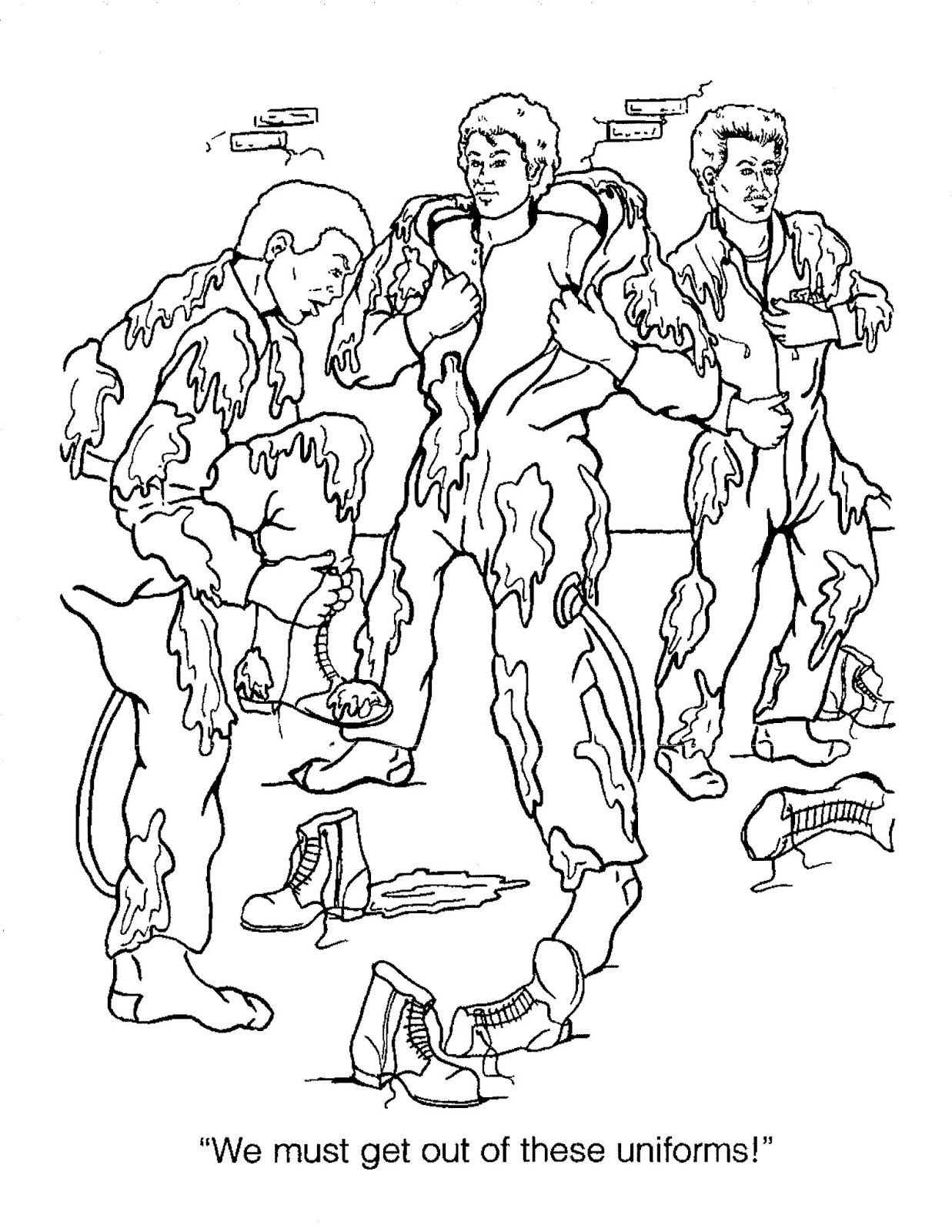 1237x1600 Ghostbusters Coloring Pages