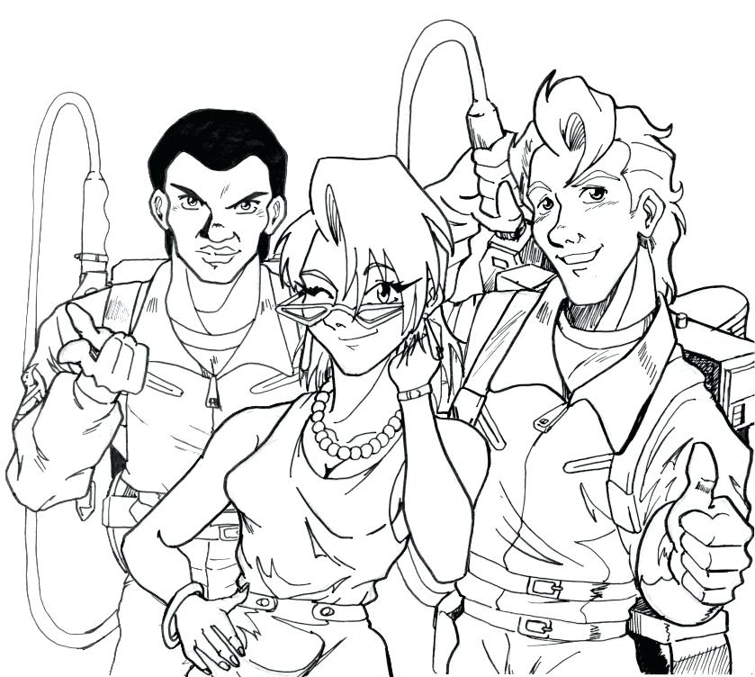 839x752 Ghostbusters Coloring Pages Free Coloring Pages For Kids