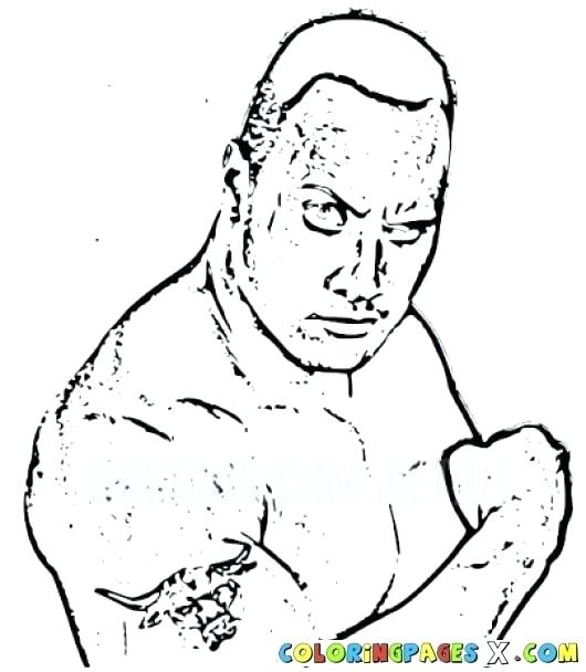 530x608 The Rock Coloring Pages This Is Rock Coloring Pages Images
