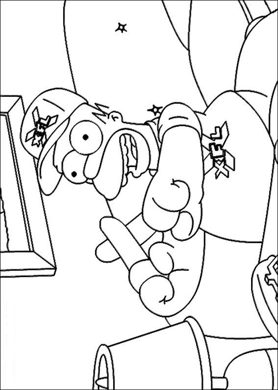 567x794 Kids N Coloring Pages Of Simpsons