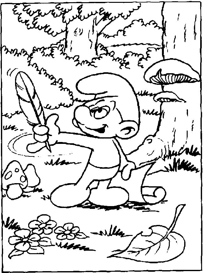 648x869 Kids N Coloring Pages Of Smurfs