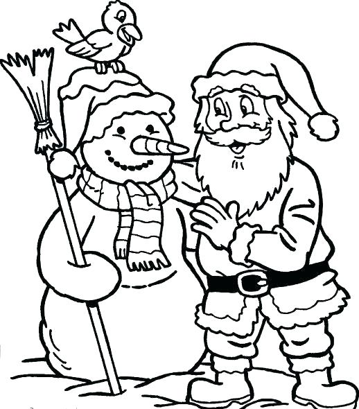 518x590 Snowy Day Coloring Snowman Coloring Pages Is Creative Inspiration