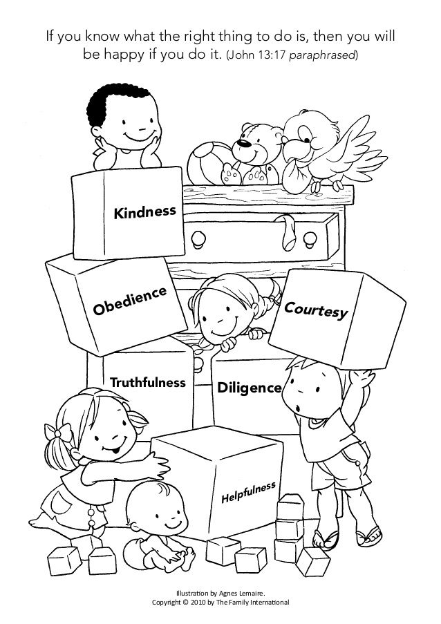 638x903 Coloring Page Discipline Helps Me Grow
