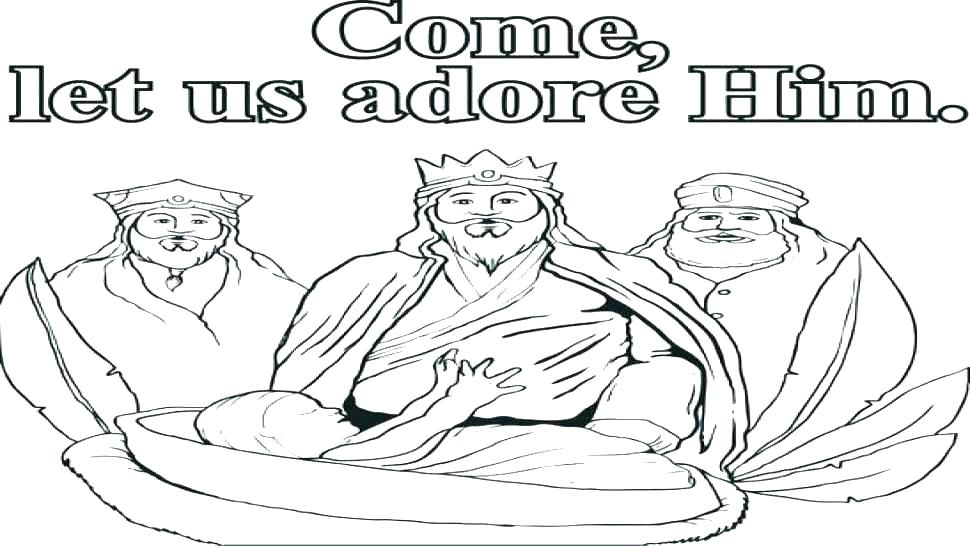 970x546 Wise Men Coloring Pages