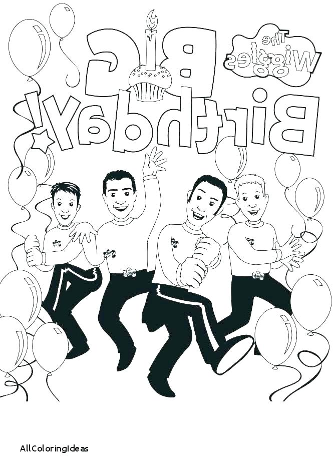 671x947 The Wiggles Coloring Pages Wiggles Coloring Pages To Print