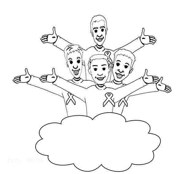 600x567 The Wiggles Coloring Pages Ws Coloring Pages To Print Image P