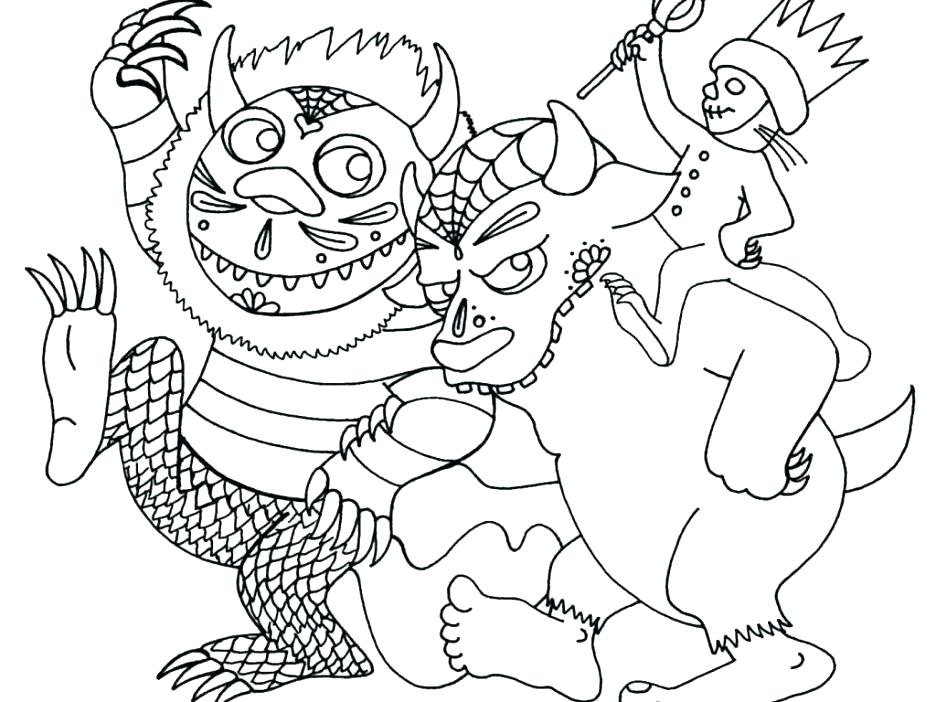 936x702 Where The Wild Things Are Coloring Page Inspiring Where The Wild