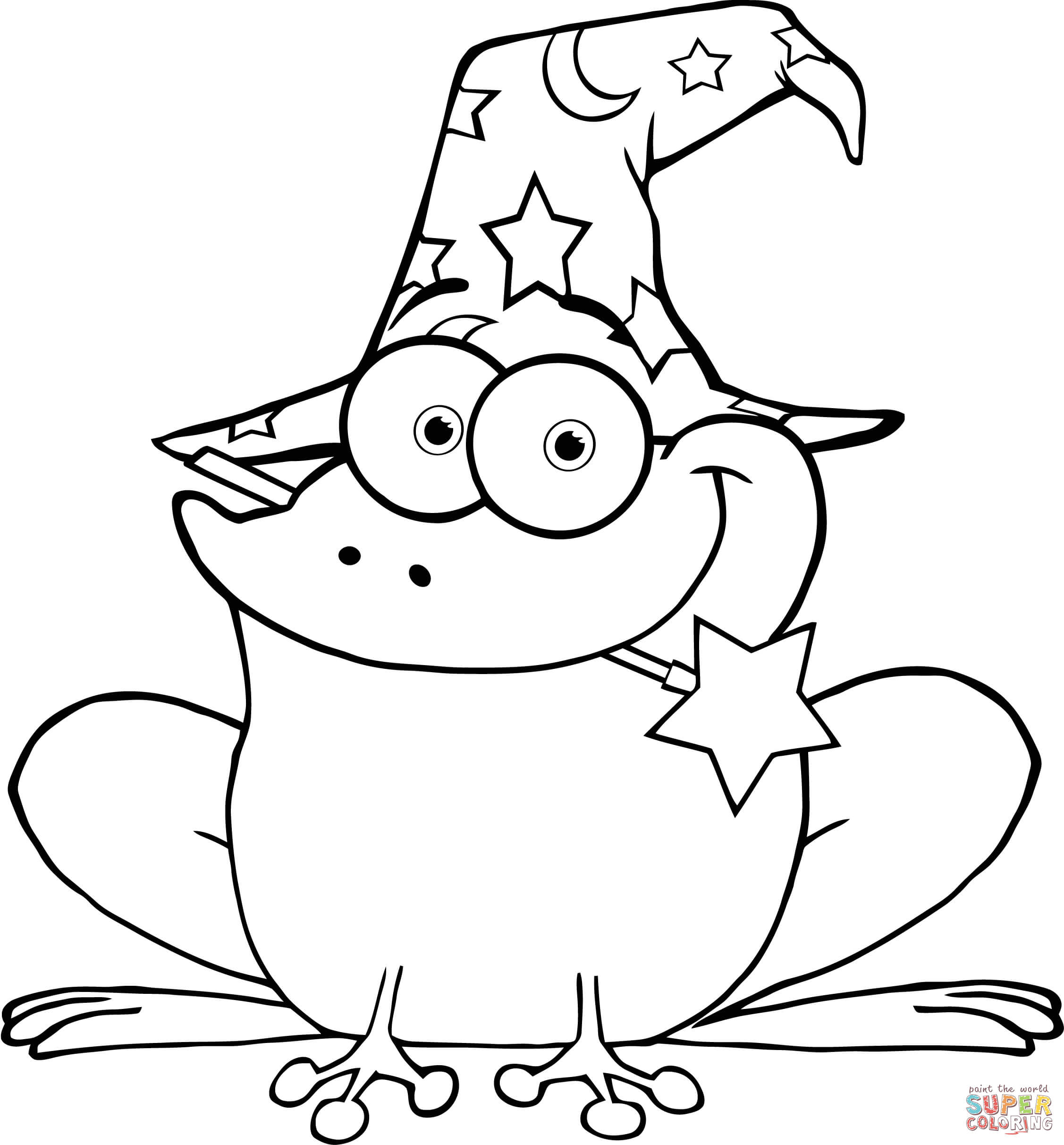2254x2424 Wizard Coloring Pages