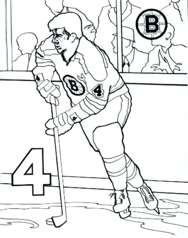 618x782 Boston Bruins Coloring Pages