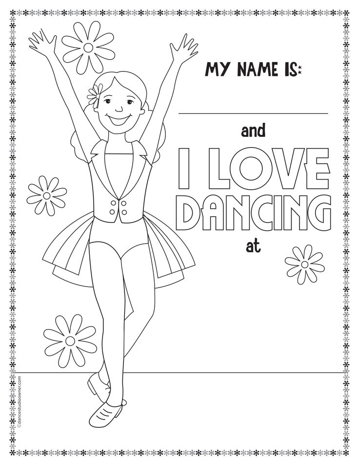 736x951 Free Printable Dance Coloring Pages