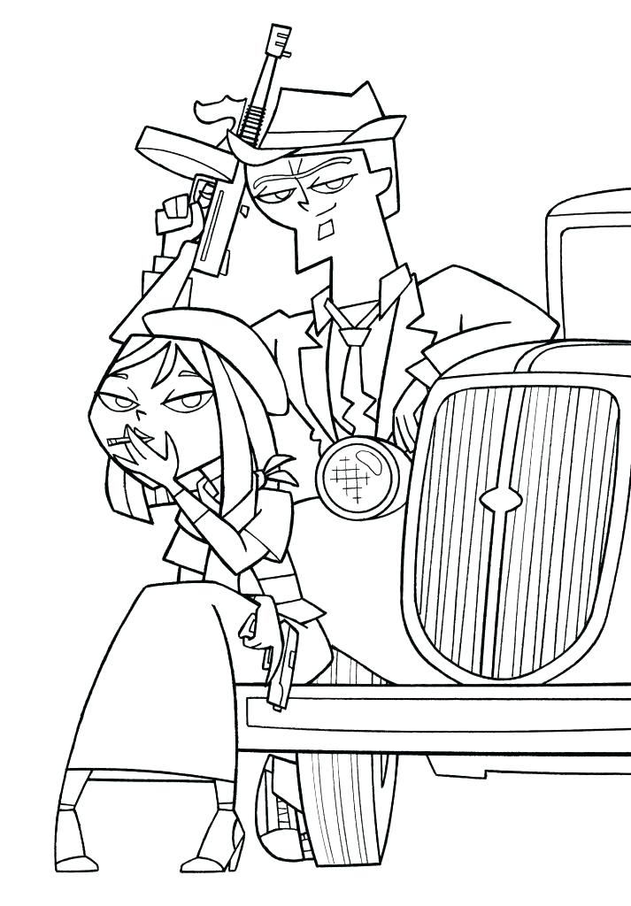 713x1024 Nims Island Colouring Pages Total Drama Coloring Page I Is