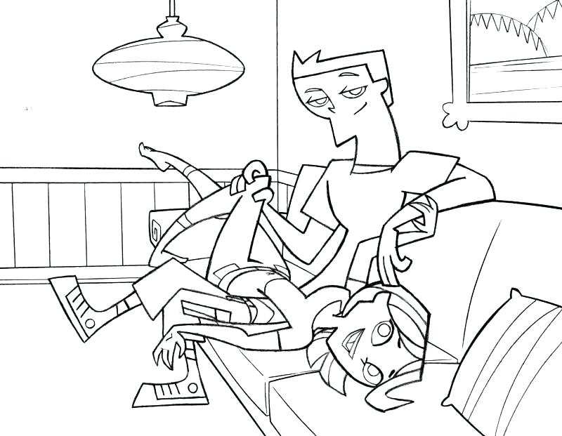 800x621 Total Drama Island Coloring Pages Total Drama Island Coloring