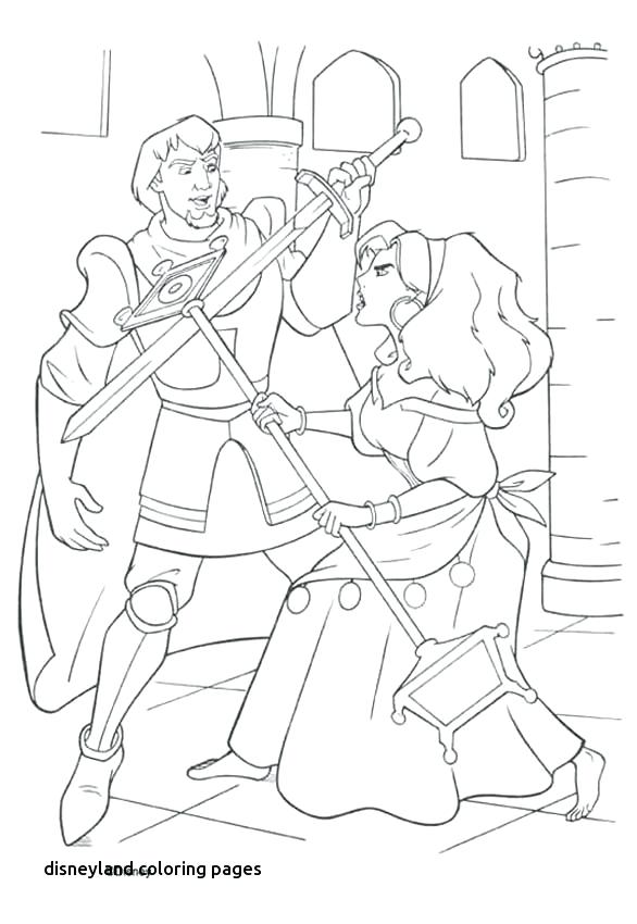 586x850 Disneyland Coloring Pages Best Colouring Pages Images On For Land