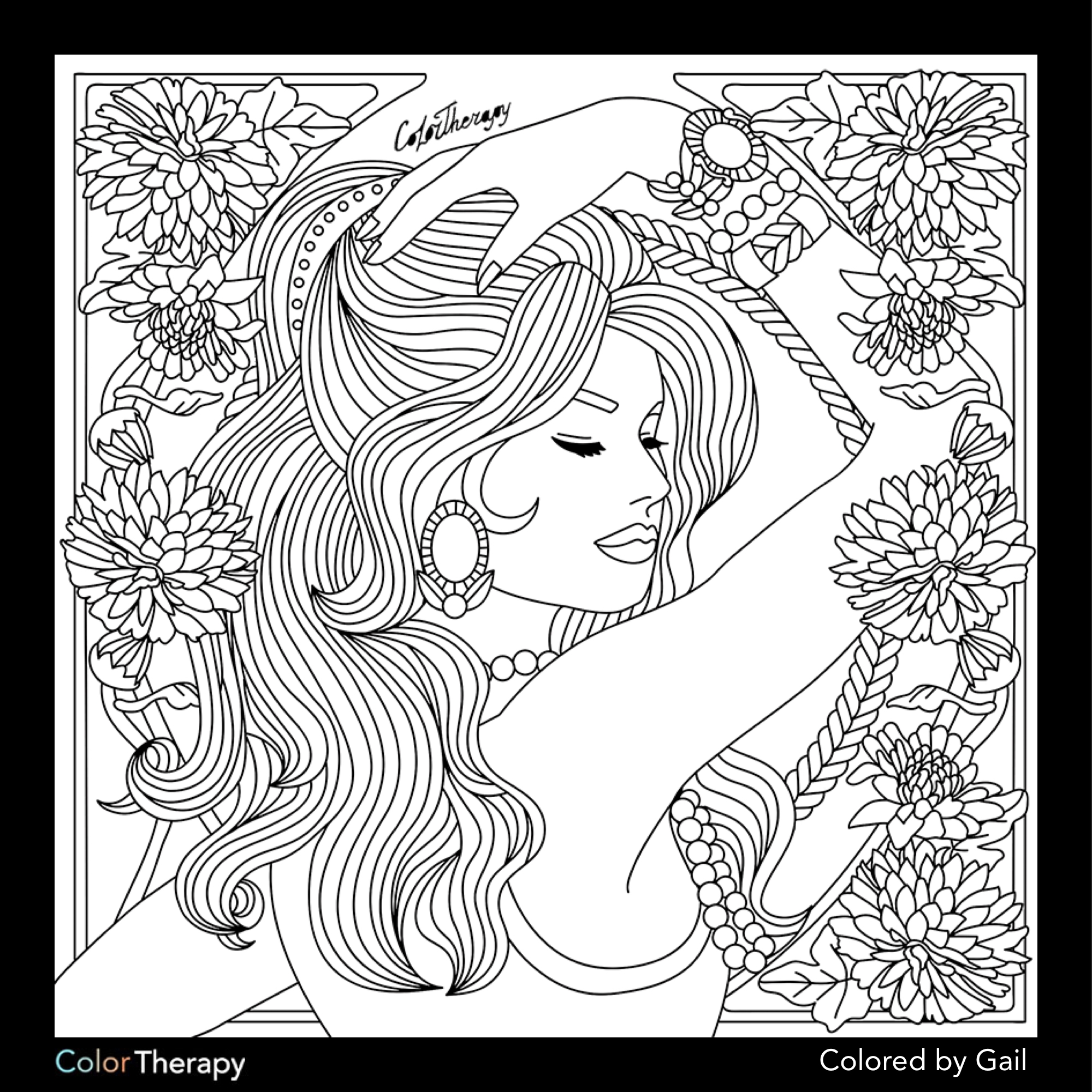 2000x2000 Art Therapy Coloring Pages