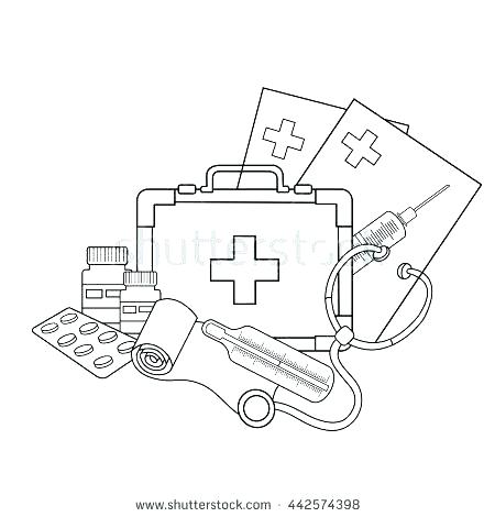 450x470 Doctor Tools Colouring Pages Who Coloring Page Perfect