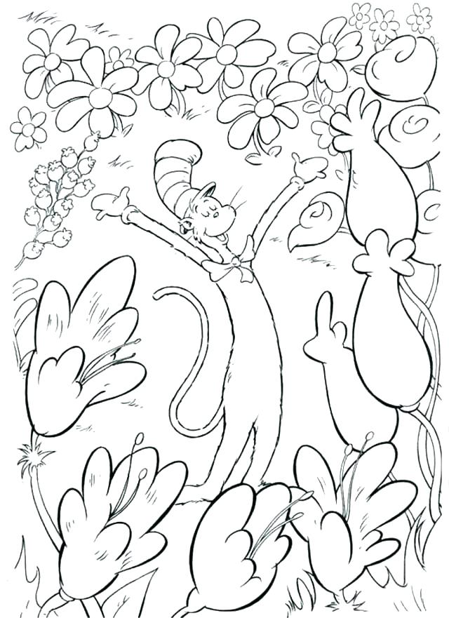 Thing 1 Thing 2 Coloring Pages