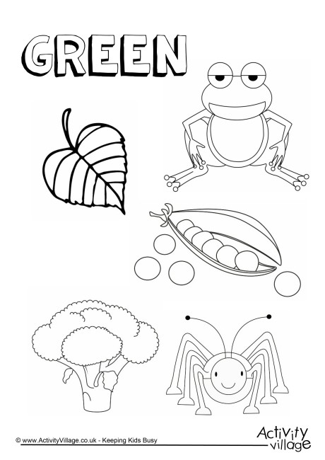 460x650 Green Coloring Pages Green Coloring Page Funycoloring