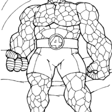 220x220 The Thing Coloring Pages