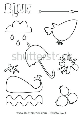 338x470 Blue Coloring Page Synthesis Site With Pages Decorations