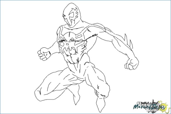 582x388 Venom Sandman Green Goblin Spiderman Coloring Page