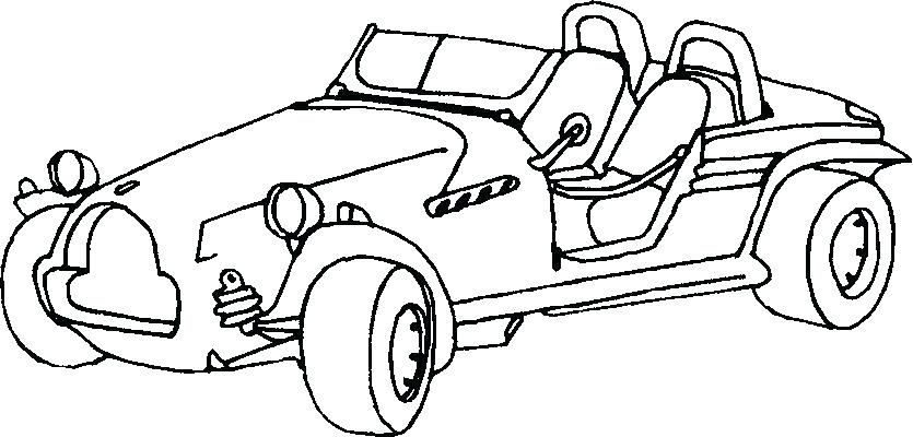 835x400 Coloring Pages Cars And Trucks