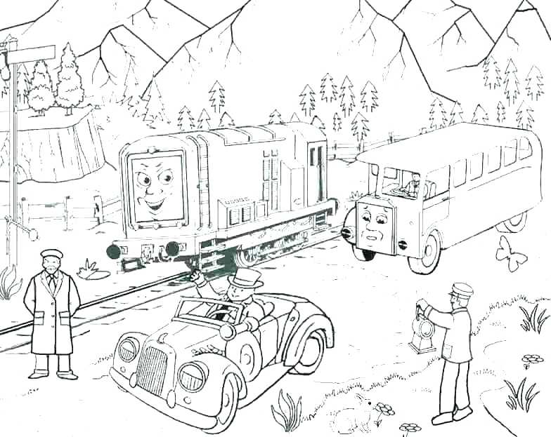 784x623 Thomas And Friends Coloring Pages Online Page Free Travelsonline