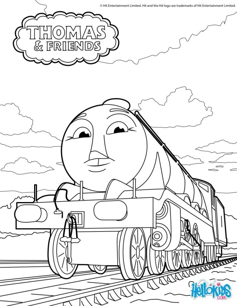 792x1024 Tv Series Coloring Pages Gordon Thomas Friends Coloring